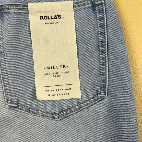 NWT Rolla's Jeans Mid High Rise Size 32 - Picture 5 of 9